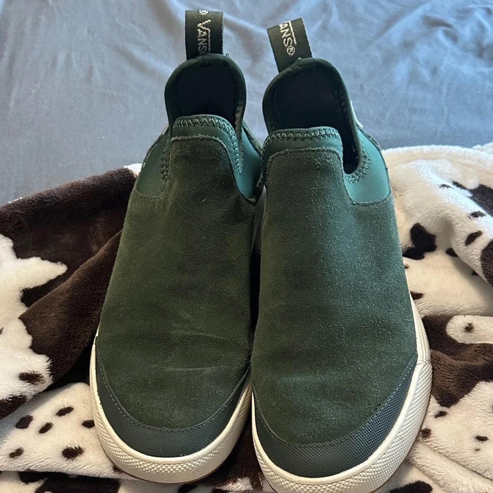 Vans Green Slip-On Shoes - Picture 6 of 9